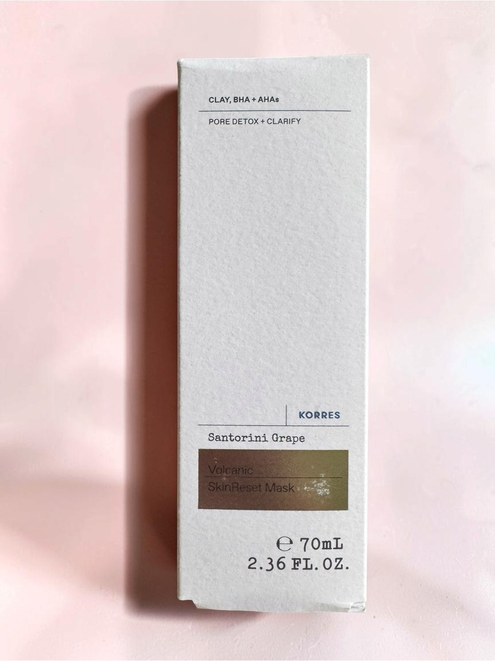 Korres Santorini Grape Volcanic Skin Reset Mask - NIB
